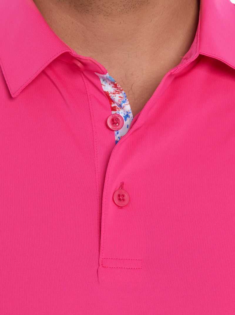 Purple Robert Graham Axelsen Performance Polo | 962473YQE