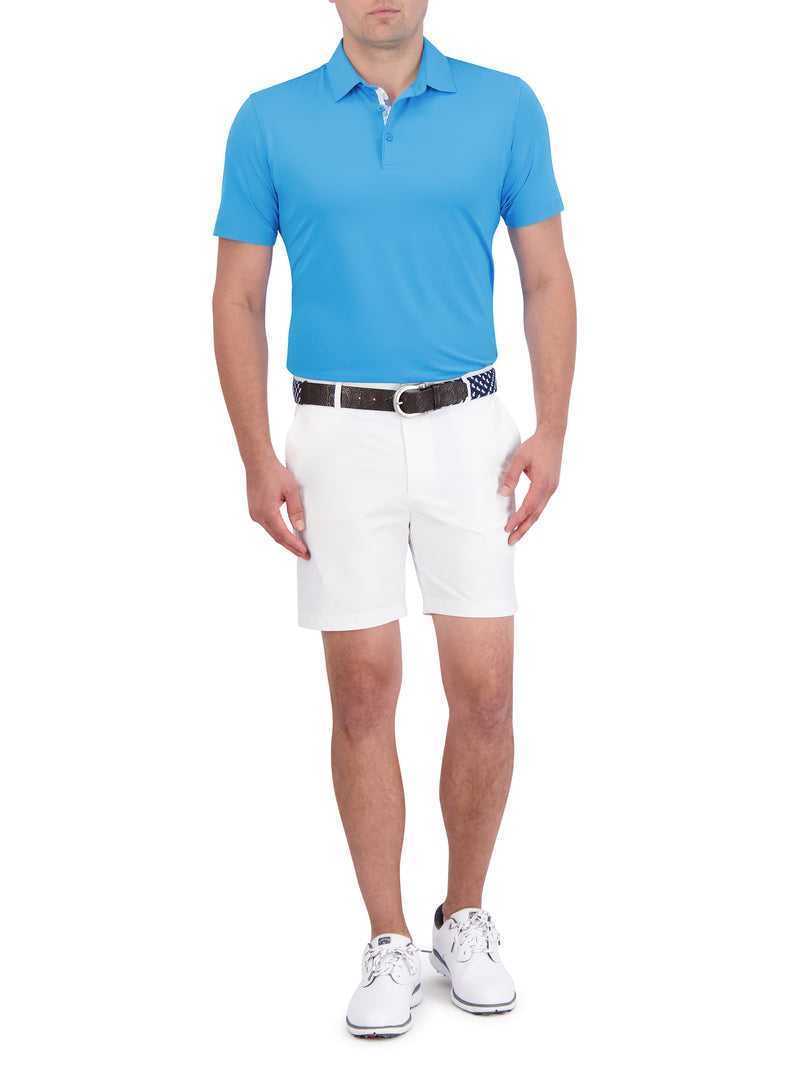 Sea Blue Robert Graham Axelsen Performance Polo | 489125CYV