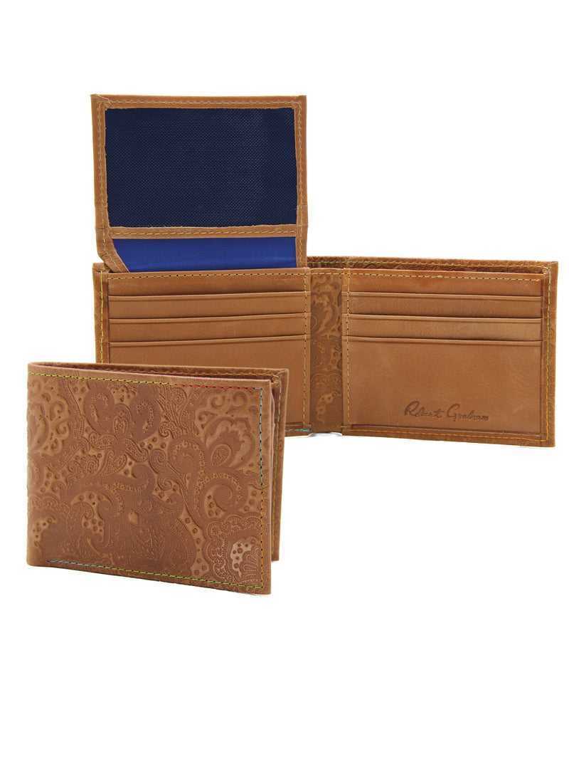 Tan Robert Graham Current Slimfold Wallet | 069821AFB