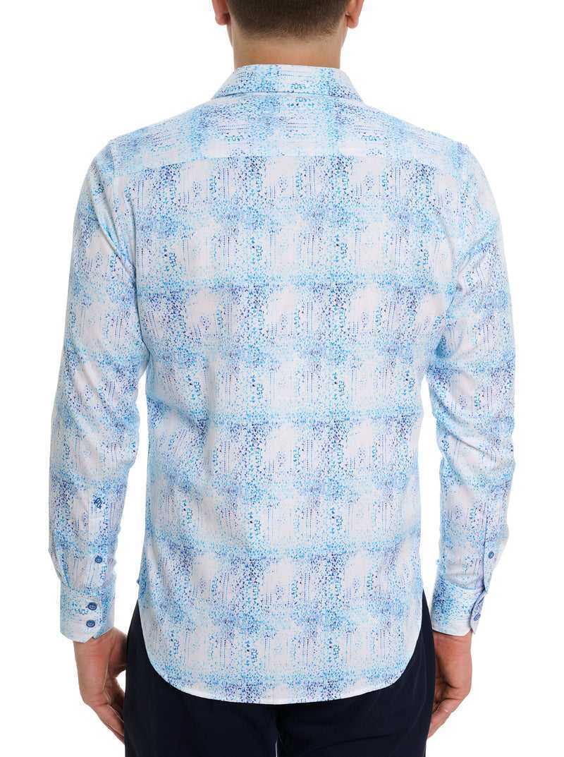 Teal Robert Graham Dreamweaver Long Sleeve Button Down Shirt | 743129GOL