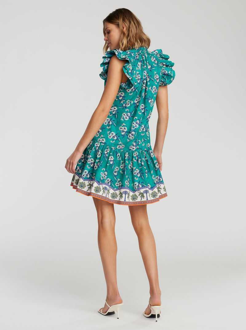 Teal Robert Graham Savannah Dress | 529481QMT