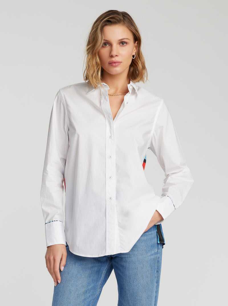 White Robert Graham Carrie Shirt | 096715JZO