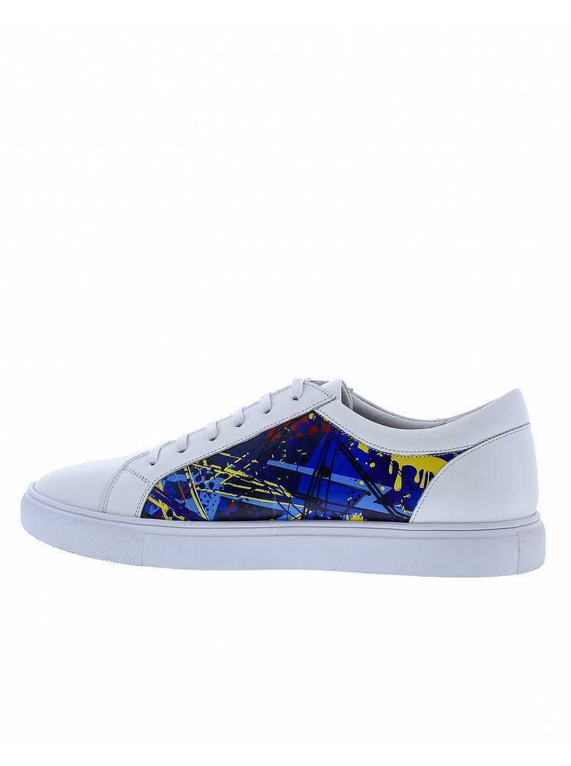 White Robert Graham Cascade Sneakers | 673902ZBF