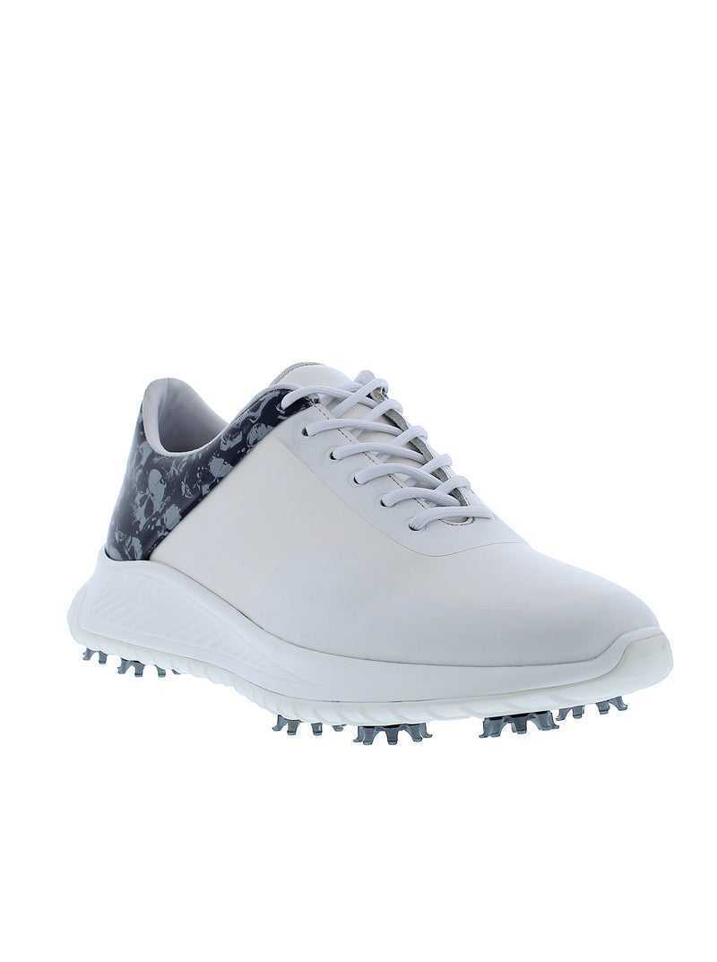 White Robert Graham Crockett Golf Shoes | 451872OLQ