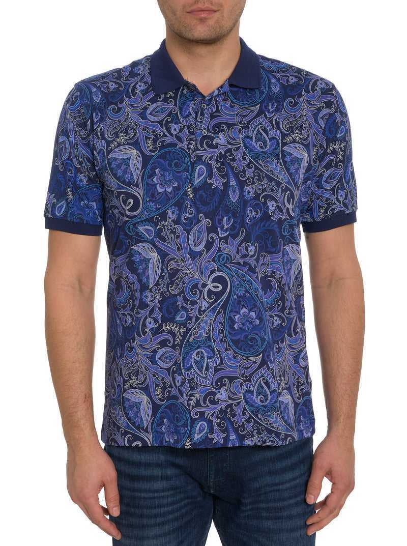 White Robert Graham Dozer Polo | 067214BTF