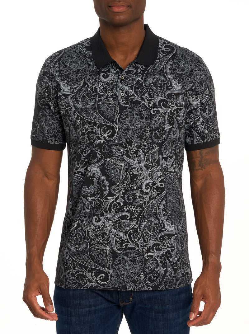 White Robert Graham Dozer Polo | 067214BTF