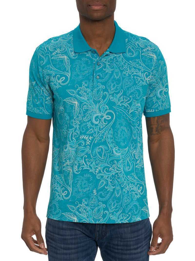 White Robert Graham Dozer Polo | 067214BTF