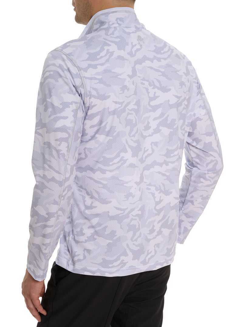 White Robert Graham Faro Long Sleeve Knit | 825196ZBD