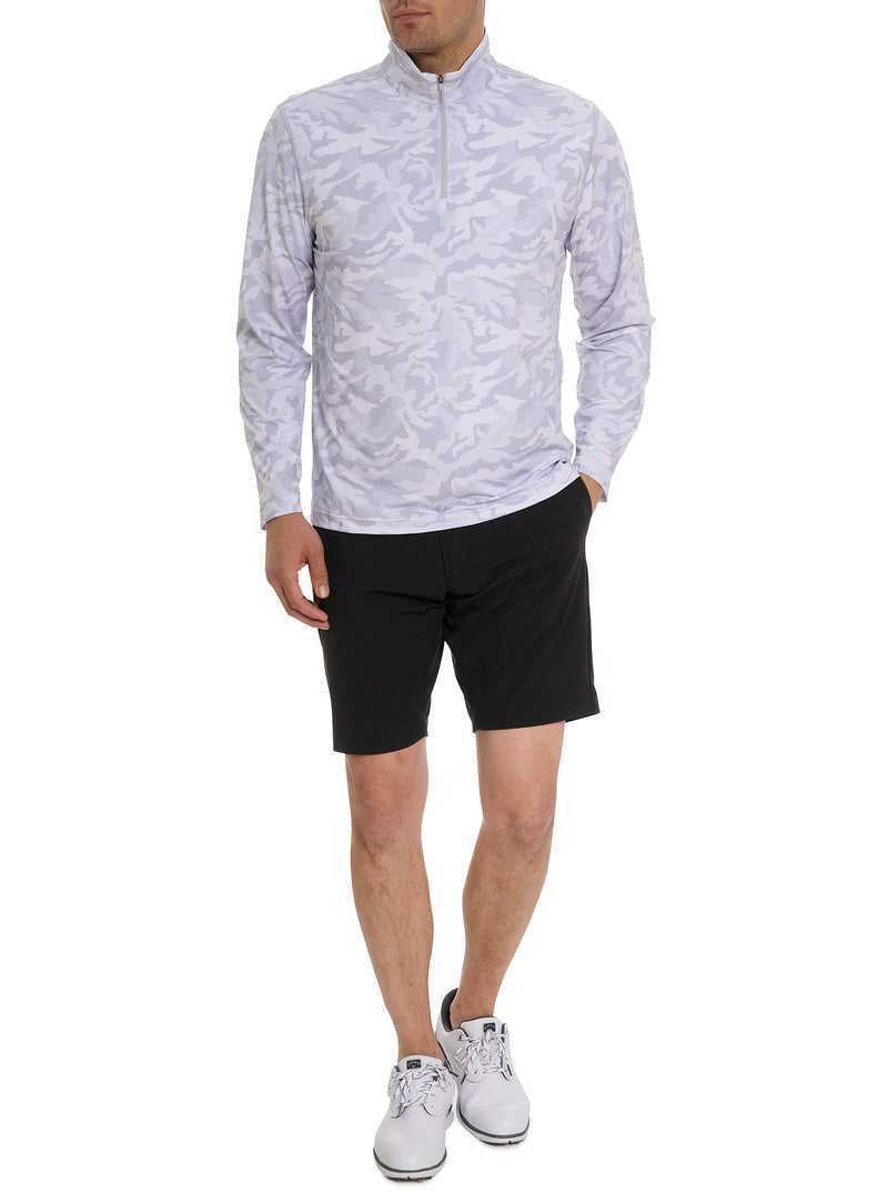 White Robert Graham Faro Long Sleeve Knit | 825196ZBD