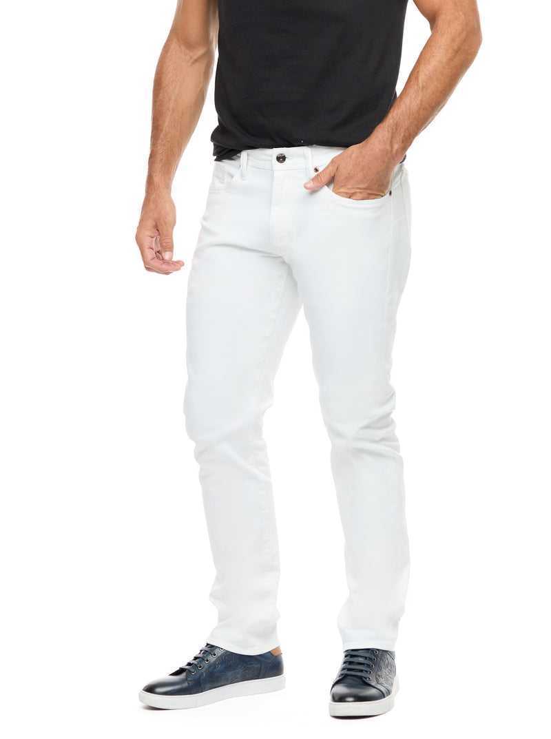 White Robert Graham Kilmer 2 Denim Pant | 295380VUN