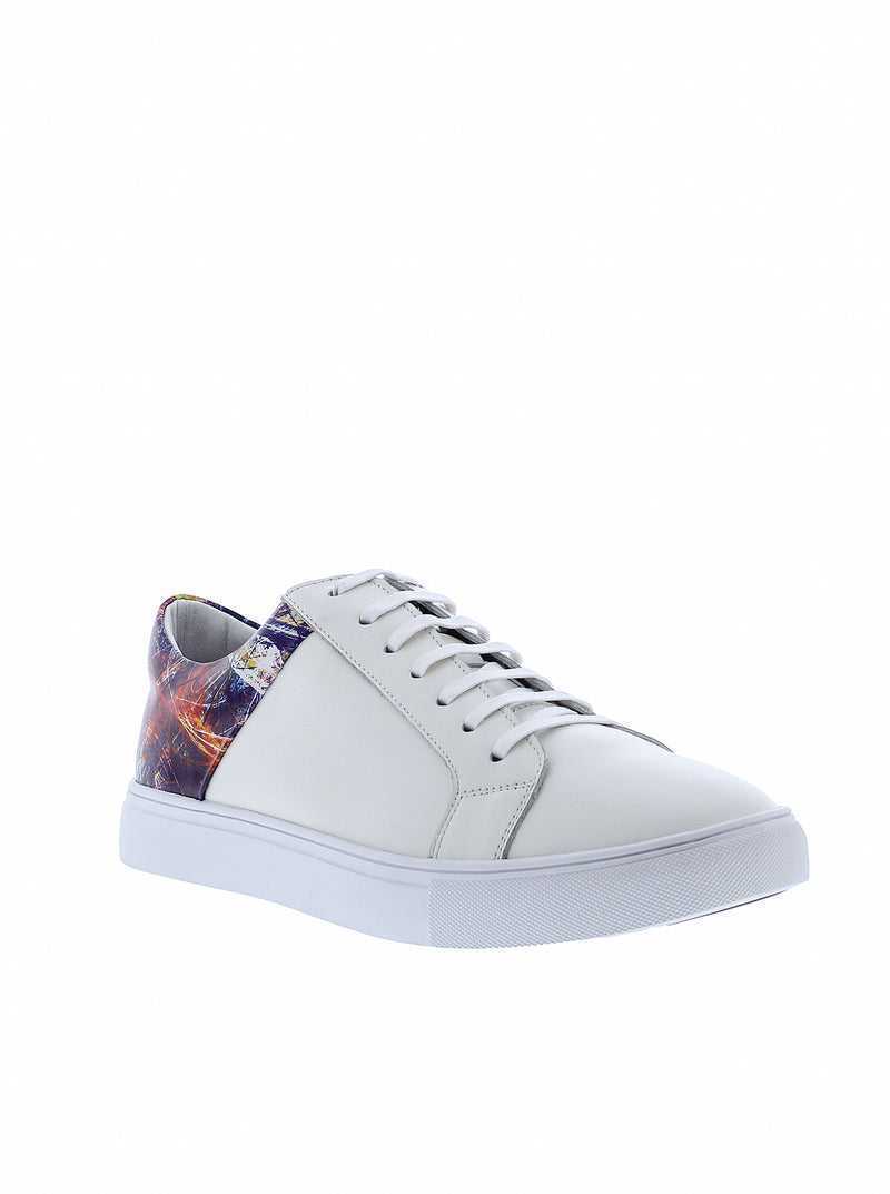 White Robert Graham Koa Sneakers | 740586CVF