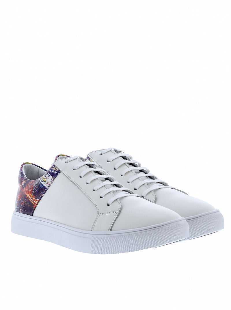 White Robert Graham Koa Sneakers | 740586CVF