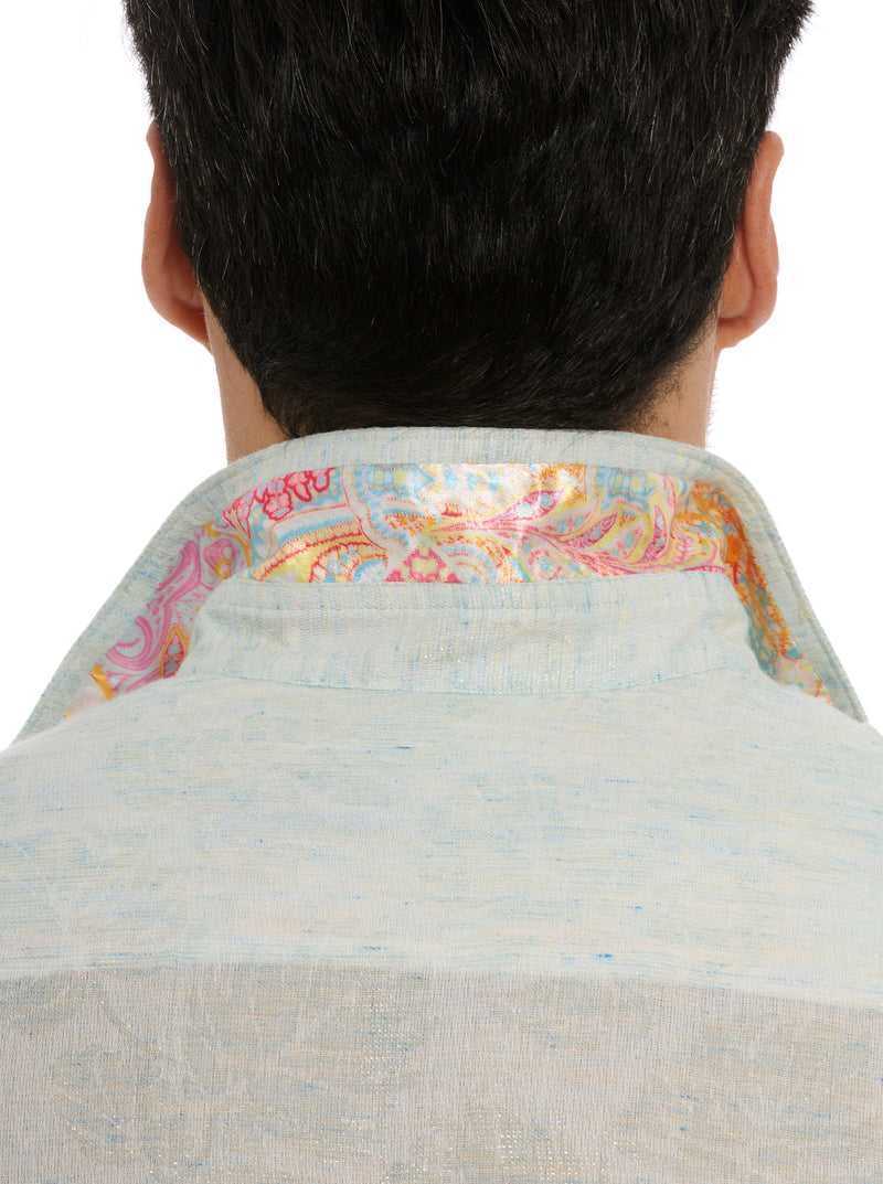 White Robert Graham Limited Edition The Crown Jewel Long Sleeve Button Down Shirt | 657041TGV