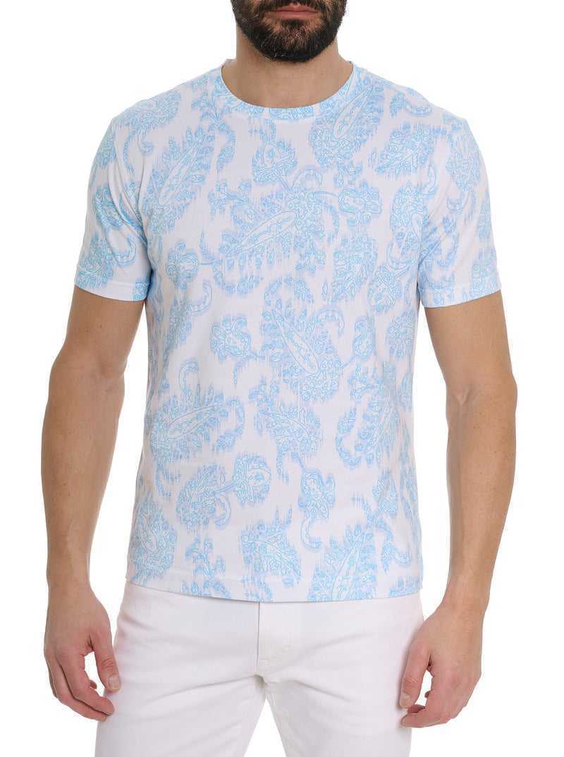 White Robert Graham Naxos T-shirt | 467821UKQ