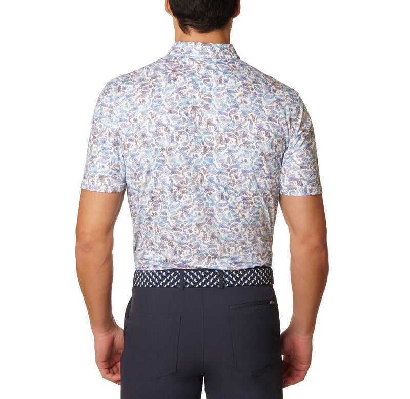 White Robert Graham Oakes Polo | 296507WZH