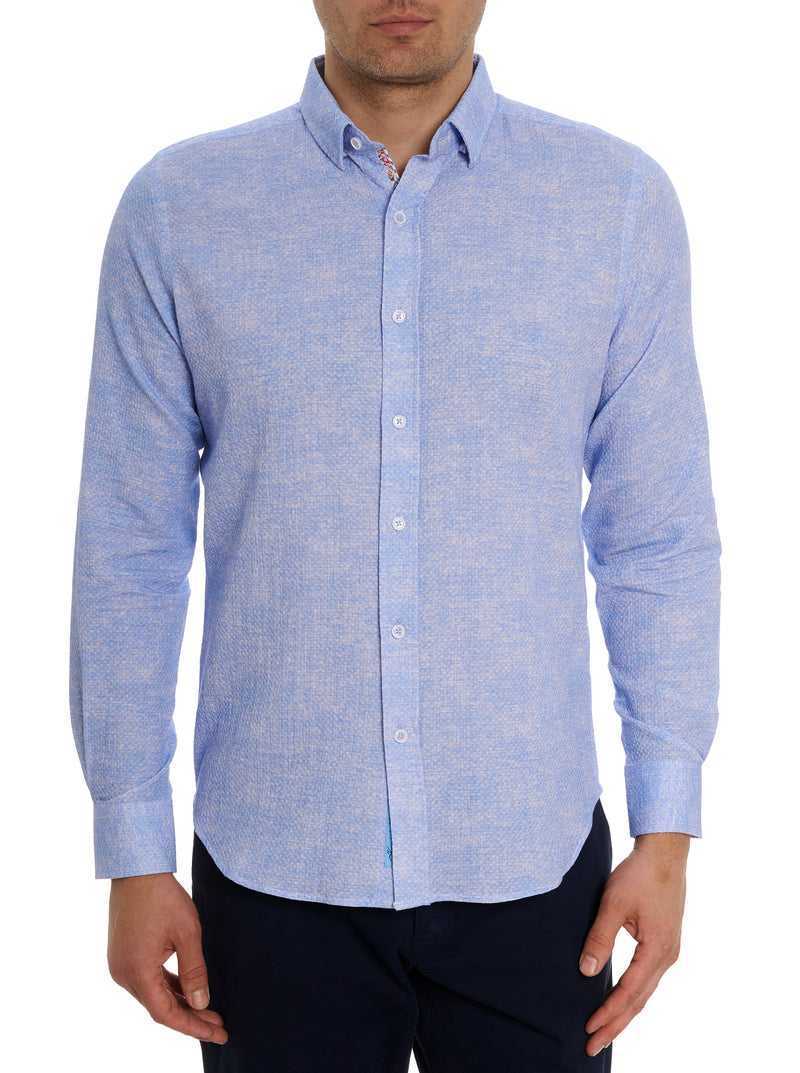 White Robert Graham Reid Long Sleeve Button Down Shirt | 523617SRD