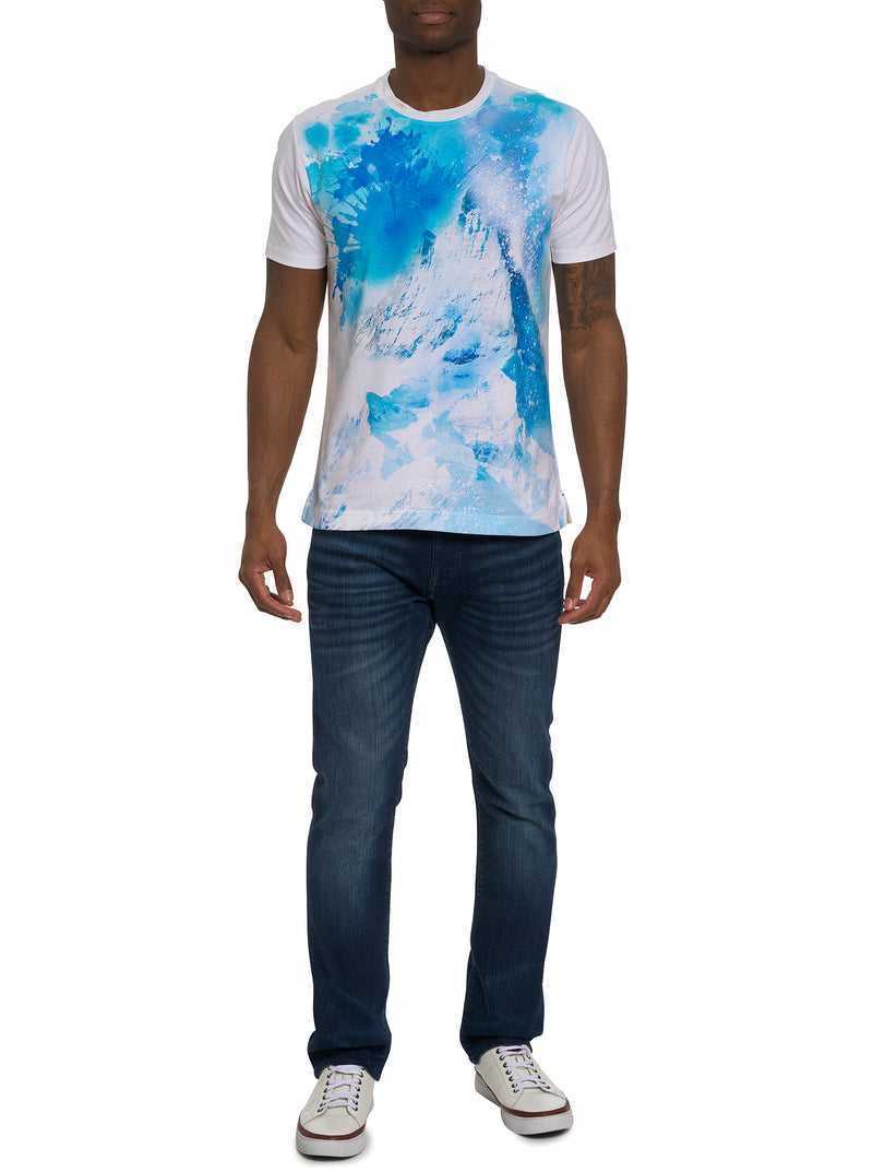 White Robert Graham Snowtopia T-shirt | 108956LJC