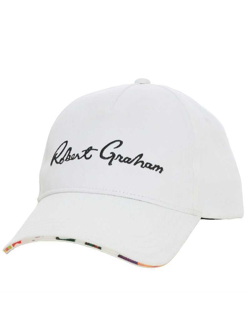 White Robert Graham Splash Baseball Hat | 329614EMQ