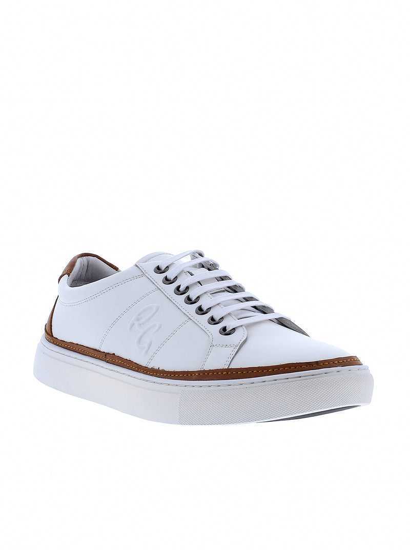 White Robert Graham Sunset Sneaker | 458109RWS